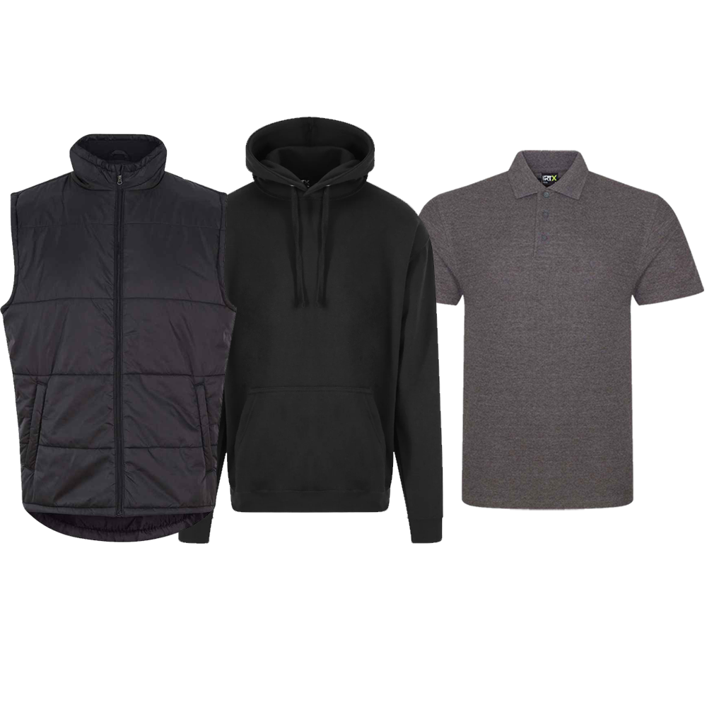 SAVER DEAL :: 2 POLOS | 1 HOODIE | 1 BODYWARMER