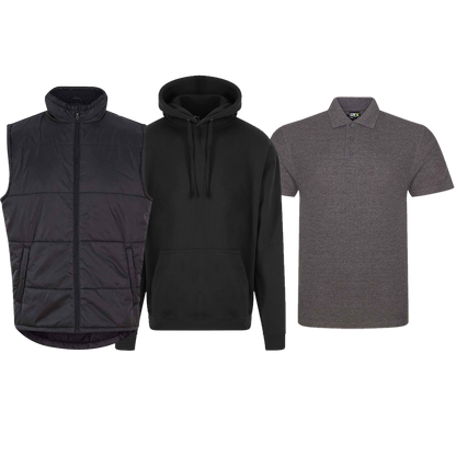 SAVER DEAL :: 2 POLOS | 1 HOODIE | 1 BODYWARMER