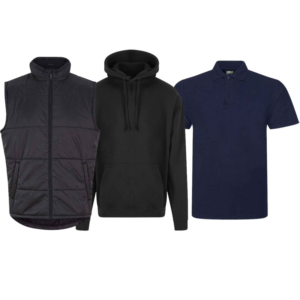SAVER DEAL :: 2 POLOS | 1 HOODIE | 1 BODYWARMER