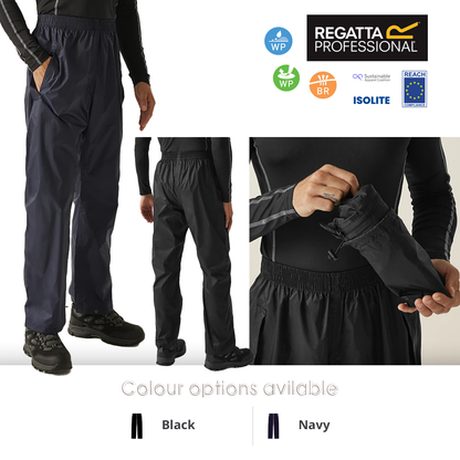 Packaway Waterproof Breathable Overtrousers