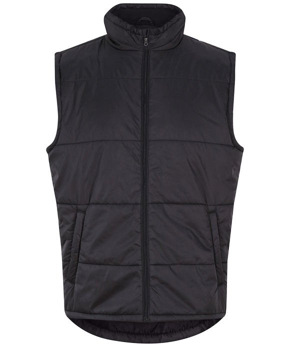 Padded Body Warmer - BLACK