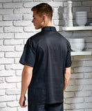 Chef Jacket Short Sleeve - Black