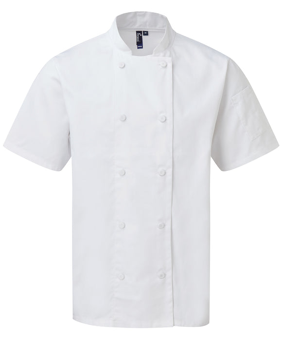 Chef Jacket Short Sleeve - White