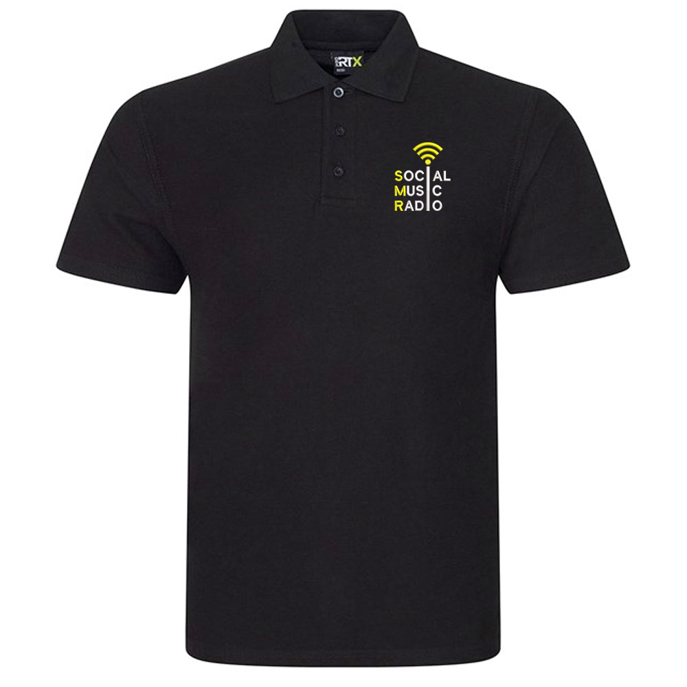 Social Music Radio - Black POLO